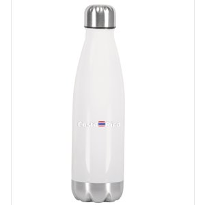 Costa Rica Flag Gift Stainless Steel Insulated Water Bottle