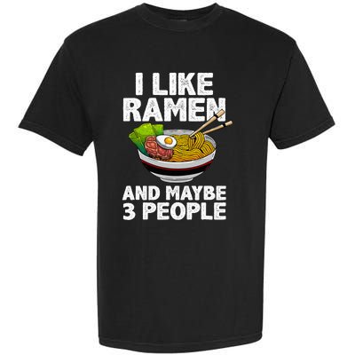 Cool Ra For  Anime Ra Noodle Soup Cup Noodles Garment-Dyed Heavyweight T-Shirt