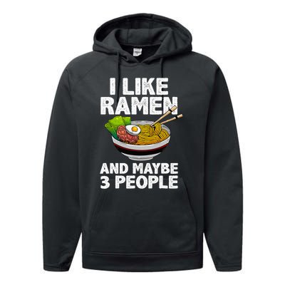 Cool Ra For  Anime Ra Noodle Soup Cup Noodles Performance Fleece Hoodie