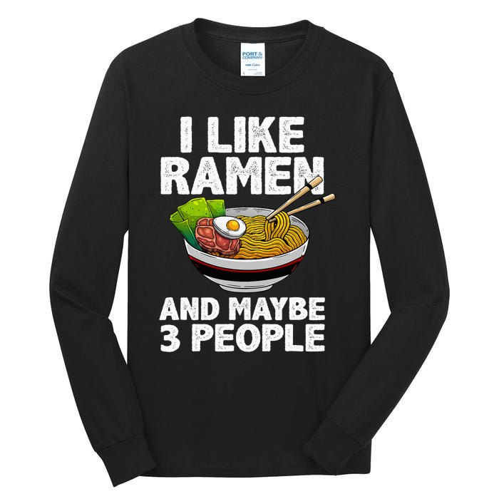 Cool Ra For  Anime Ra Noodle Soup Cup Noodles Tall Long Sleeve T-Shirt