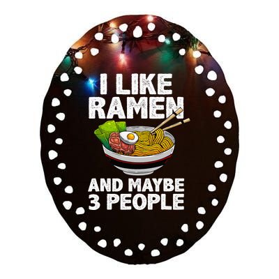 Cool Ra For  Anime Ra Noodle Soup Cup Noodles Ceramic Oval Ornament