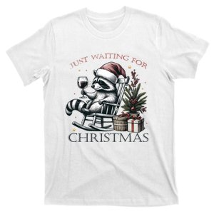 Christmas Raccoon Funny Gift Xmas T-Shirt