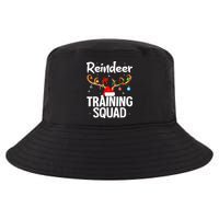 Christmas Running Funny Reindeer Training Squad Team Family Cool Comfort Performance Bucket Hat
