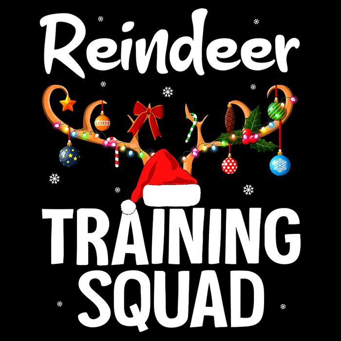 Christmas Running Funny Reindeer Training Squad Team Family 16 in Basic Backpack