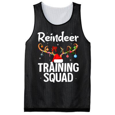 Christmas Running Funny Reindeer Training Squad Team Family Mesh Reversible Basketball Jersey Tank