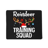 Christmas Running Funny Reindeer Training Squad Team Family Mousepad