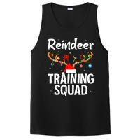 Christmas Running Funny Reindeer Training Squad Team Family PosiCharge Competitor Tank