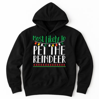 Christmas Reindeer Family Fun Festive Gift Hoodie