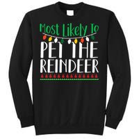 Christmas Reindeer Family Fun Festive Gift Sweatshirt