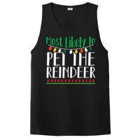 Christmas Reindeer Family Fun Festive Gift PosiCharge Competitor Tank