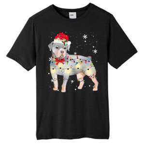 Christmas Rottweiler Funny Gift Tall Fusion ChromaSoft Performance T-Shirt