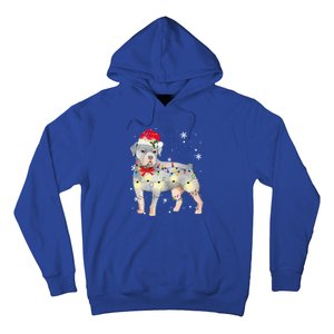 Christmas Rottweiler Funny Gift Hoodie