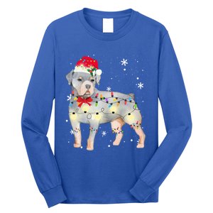 Christmas Rottweiler Funny Gift Long Sleeve Shirt