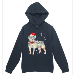 Christmas Rottweiler Funny Gift Urban Pullover Hoodie