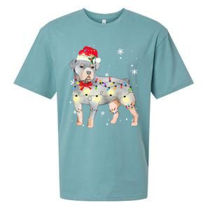 Christmas Rottweiler Funny Gift Sueded Cloud Jersey T-Shirt