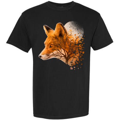 Cool Red Fox Tree Garment-Dyed Heavyweight T-Shirt