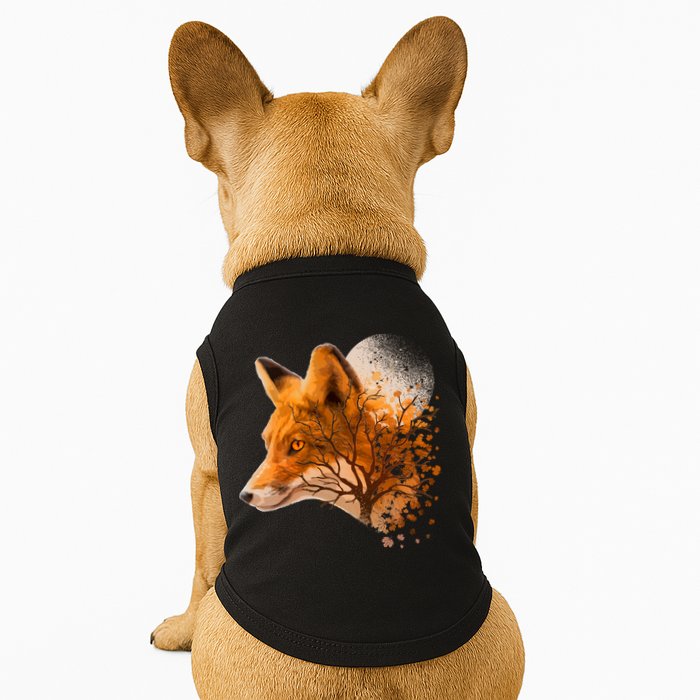 Cool Red Fox Tree Doggie Tank