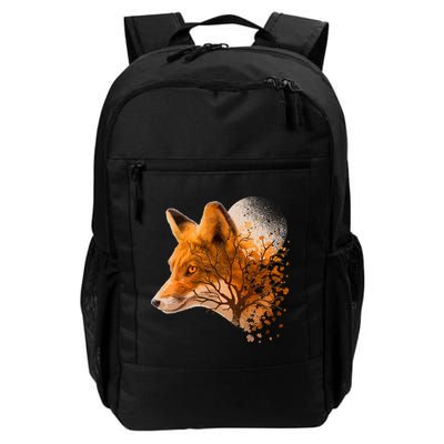 Cool Red Fox Tree Backpack