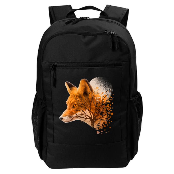 Cool Red Fox Tree Backpack