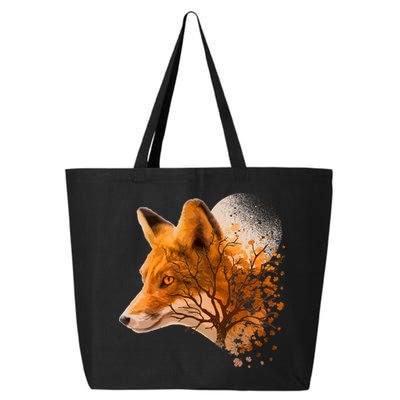 Cool Red Fox Tree 25L Jumbo Tote