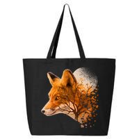 Cool Red Fox Tree 25L Jumbo Tote