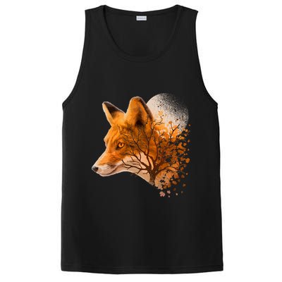 Cool Red Fox Tree PosiCharge Competitor Tank