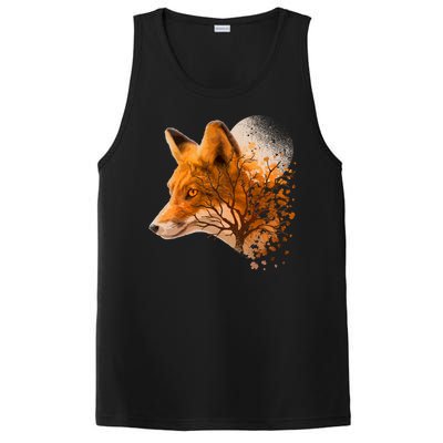 Cool Red Fox Tree PosiCharge Competitor Tank