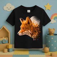 Cool Red Fox Tree Toddler T-Shirt