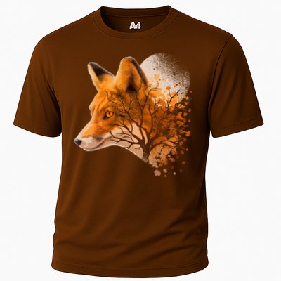 Cool Red Fox Tree Performance Shirt