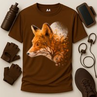 Cool Red Fox Tree Performance Shirt