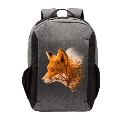 Cool Red Fox Tree Vector Backpack