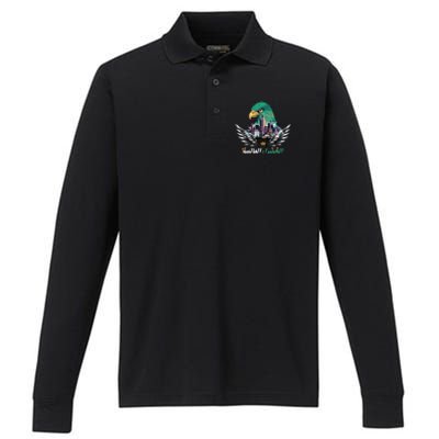 Casablanca Rajawi Fusion Beats In Boston Performance Long Sleeve Polo