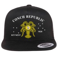 Conch Republic Flag Lobster Florida Keys Lobster Season Flatbill Hat