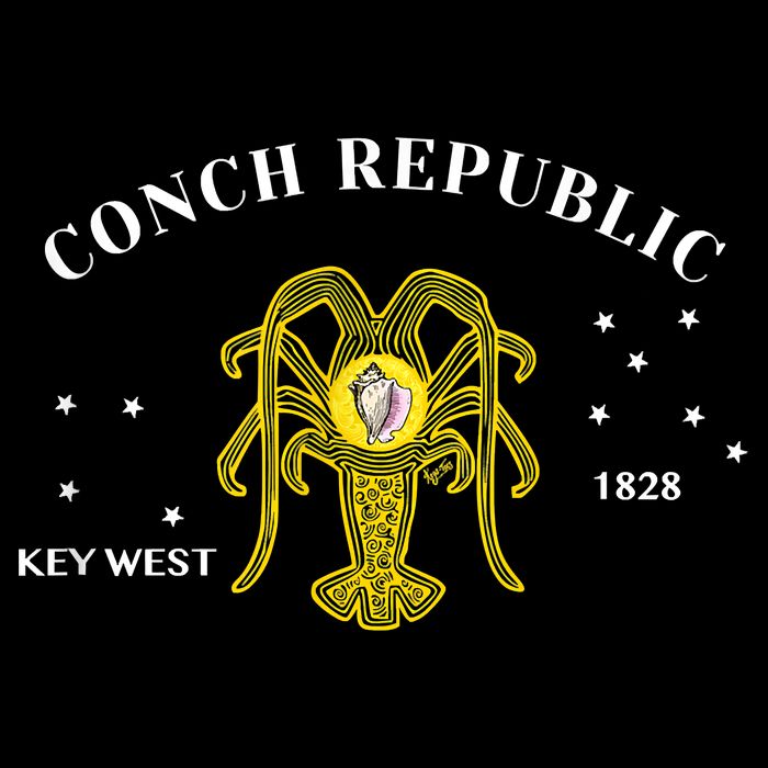 Conch Republic Flag Lobster Florida Keys Lobster Season Flatbill Hat