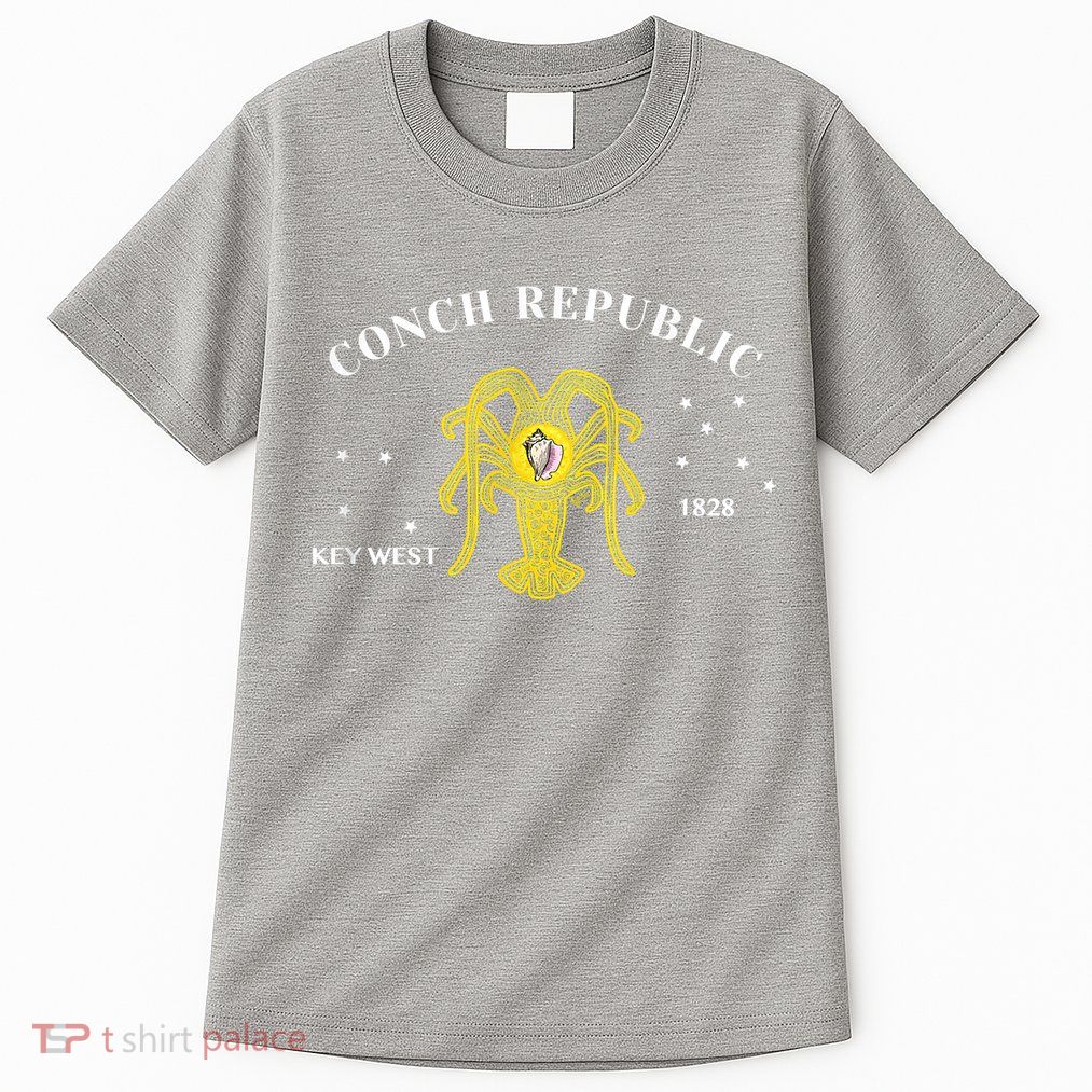 Conch Republic Flag Lobster Florida Keys Lobster Season Tall T-Shirt