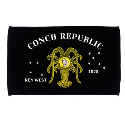 Conch Republic Flag Lobster Florida Keys Lobster Season Tank Top Microfiber Hand Towel