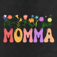 Cute Retro Floral Momma Adult Drive Performance Visor