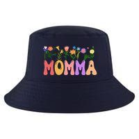 Cute Retro Floral Momma Cool Comfort Performance Bucket Hat