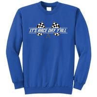 Car Racing Flag Finish Line Checkered Automobile Sport Racer Sweatshirt