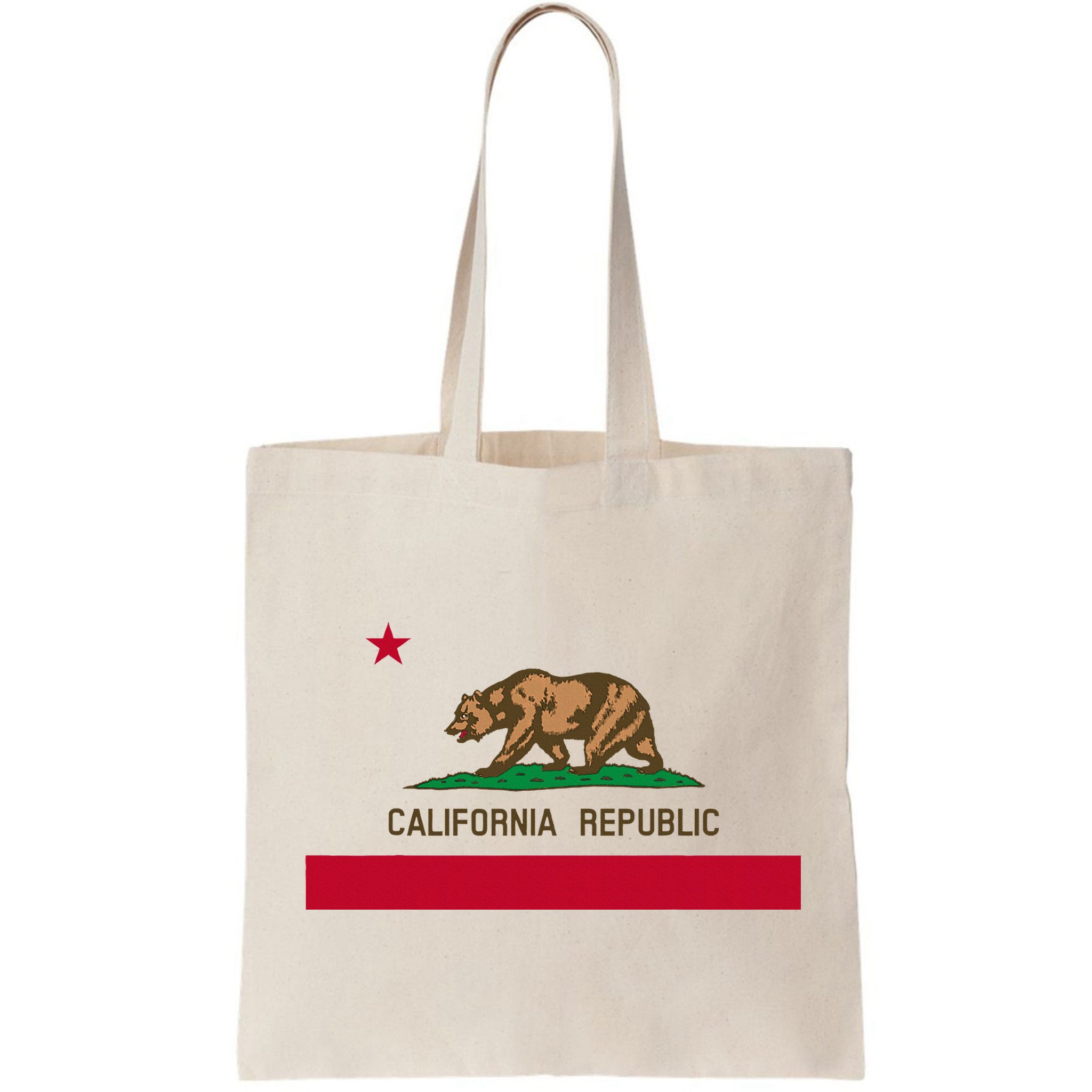 California Republic Flag Patriotic State Travel Usa Bag