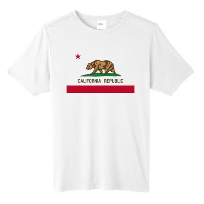 California Republic Flag Patriotic State Travel Usa Tall Fusion ChromaSoft Performance T-Shirt