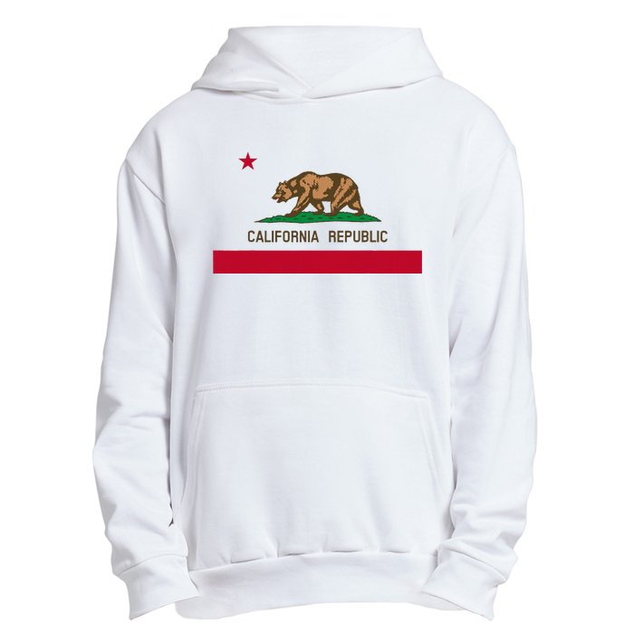 California Republic Flag Patriotic State Travel Usa Urban Pullover Hoodie