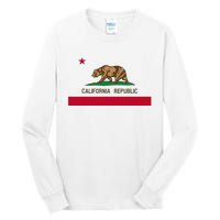 California Republic Flag Patriotic State Travel Usa Tall Long Sleeve T-Shirt