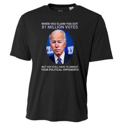 Conservative Republican Funny Anti Joe Biden Cooling Performance Crew T-Shirt