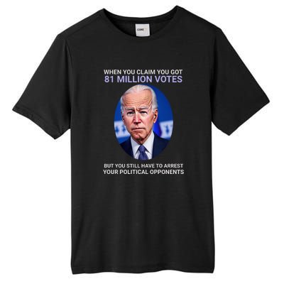 Conservative Republican Funny Anti Joe Biden Tall Fusion ChromaSoft Performance T-Shirt