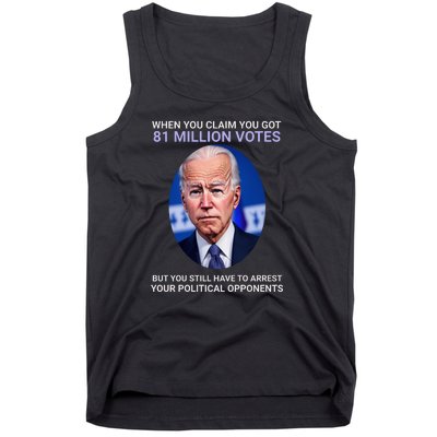 Conservative Republican Funny Anti Joe Biden Tank Top