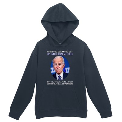 Conservative Republican Funny Anti Joe Biden Urban Pullover Hoodie