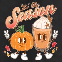 Cute Retro Fall Pumpkin Spice Tis The Season 11oz C Handle Ceramic Mug
