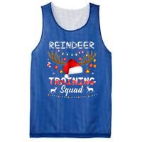 Christmas Running Funny Reindeer Training Squad Team Family Funny Gift Mesh Reversible Basketball Jersey Tank