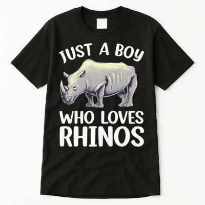 Cool Rhino For Rhinoceros Chubby Unicorn Zoo Tall T-Shirt